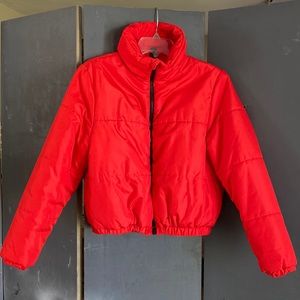 Red Puffer Jacket